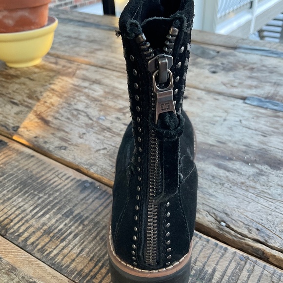 Lucca black suede boots,6 1/2. - Picture 12 of 16